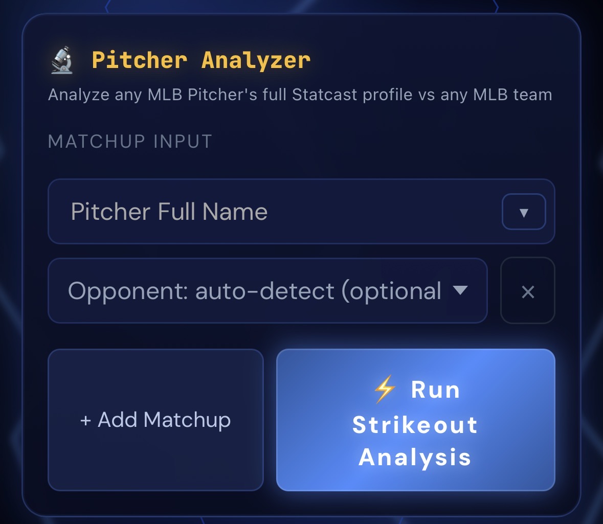 Analyzer header
